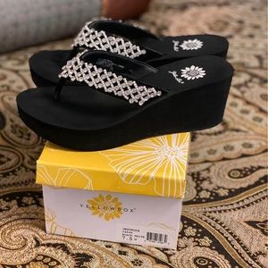 YellowBox Gertrude Flipflops - Like new, only worn a few times - Size 7.5 - $30